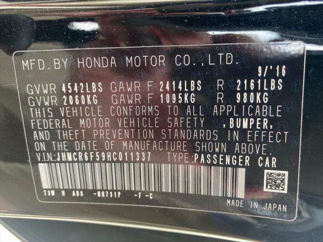 2017 Honda Accord Hybrid EX-L