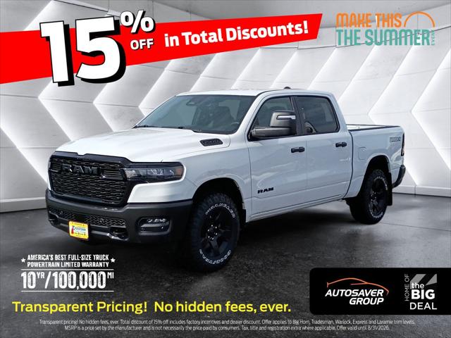 2026 Ram 1500 Warlock Crew Cab 4x4 5'7" Box for sale in Littleton, NH