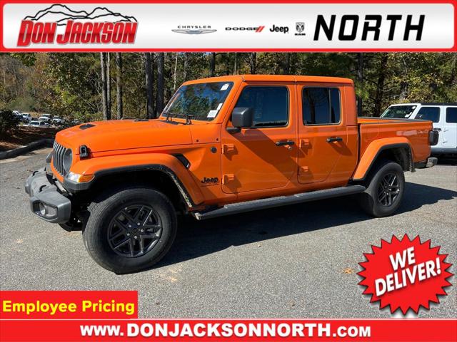 2025 Jeep Gladiator GLADIATOR SPORT S 4X4 2025 Jeep Gladiator GLADIATOR SPORT S 4X4