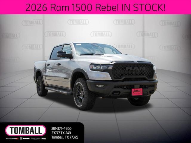 2026 RAM Ram 1500 RAM 1500 REBEL CREW CAB 4X4 57 BOX