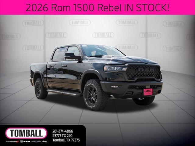 2026 RAM Ram 1500 RAM 1500 REBEL CREW CAB 4X4 57 BOX