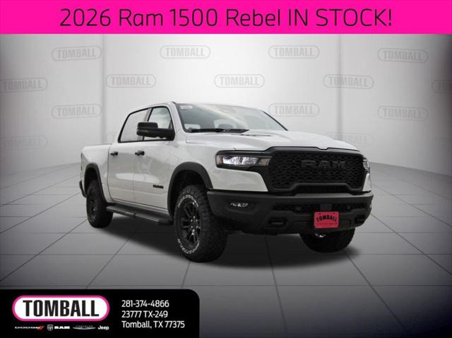 2026 RAM Ram 1500 RAM 1500 REBEL CREW CAB 4X4 57 BOX 2026 RAM Ram 1500 RAM 1500 REBEL CREW CAB 4X4 57 BOX