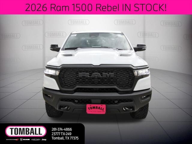 2026 RAM Ram 1500 RAM 1500 REBEL CREW CAB 4X4 57 BOX 2026 RAM Ram 1500 RAM 1500 REBEL CREW CAB 4X4 57 BOX
