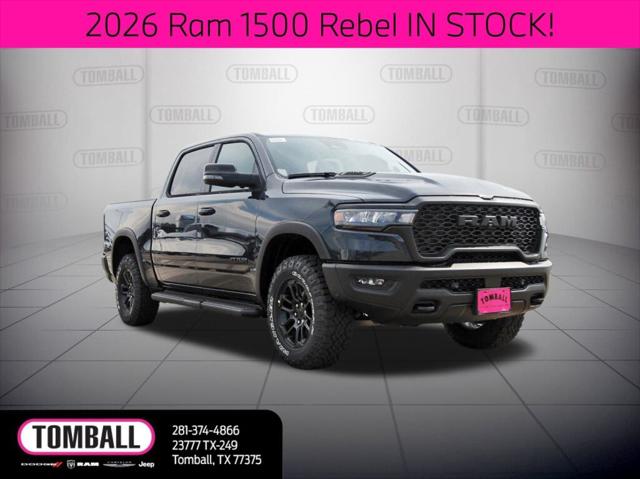 2026 RAM Ram 1500 RAM 1500 REBEL CREW CAB 4X4 57 BOX