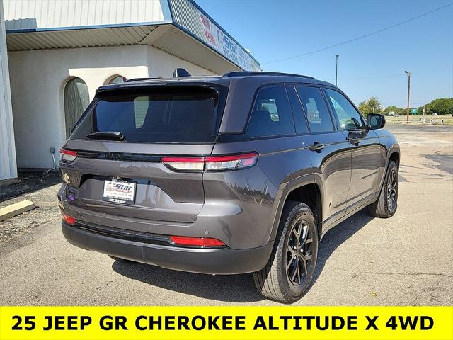 2025 Jeep Grand Cherokee GRAND CHEROKEE ALTITUDE X 4X4