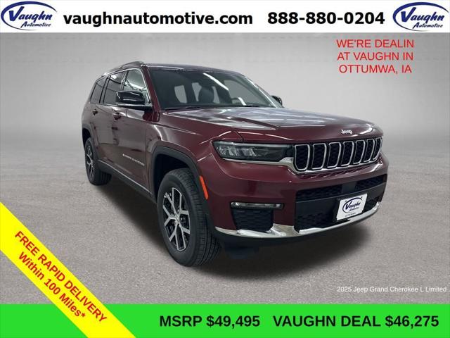 2025 Jeep Grand Cherokee GRAND CHEROKEE L LIMITED 4X4