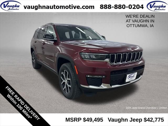 2025 Jeep Grand Cherokee GRAND CHEROKEE L LIMITED 4X4