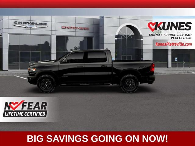 2026 RAM Ram 1500 RAM 1500 REBEL CREW CAB 4X4 57 BOX