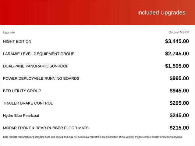 2026 RAM Ram 1500 RAM 1500 LARAMIE CREW CAB 4X4 57 BOX