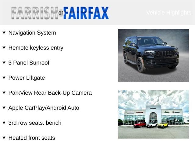 2025 Wagoneer Wagoneer WAGONEER CARBIDE 4X4 2025 Wagoneer Wagoneer WAGONEER CARBIDE 4X4