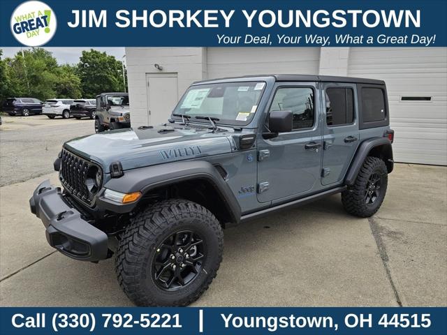 2025 Jeep Wrangler 4xe WRANGLER 4-DOOR WILLYS 4xe