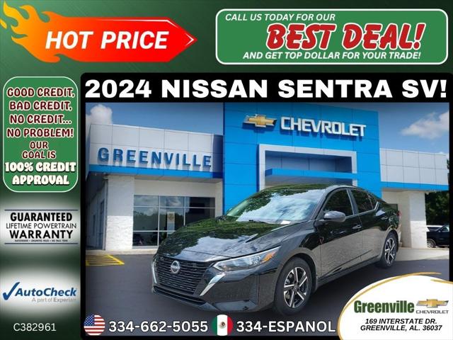 2024 Nissan Sentra SV Xtronic CVT