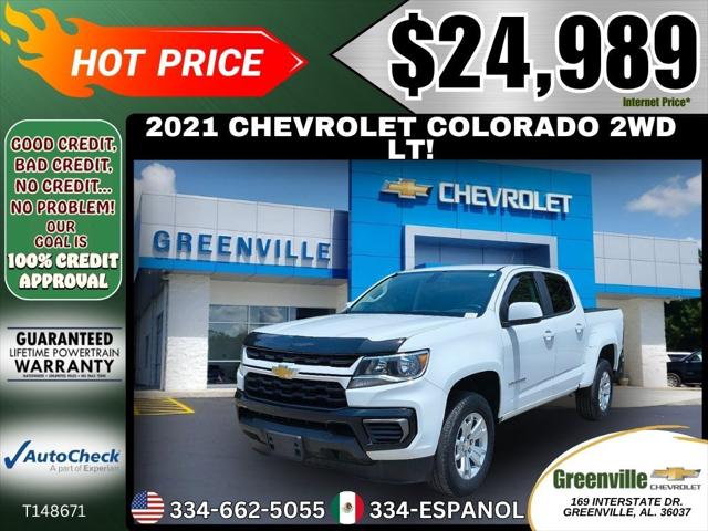 2021 Chevrolet Colorado 2WD Crew Cab Short Box LT