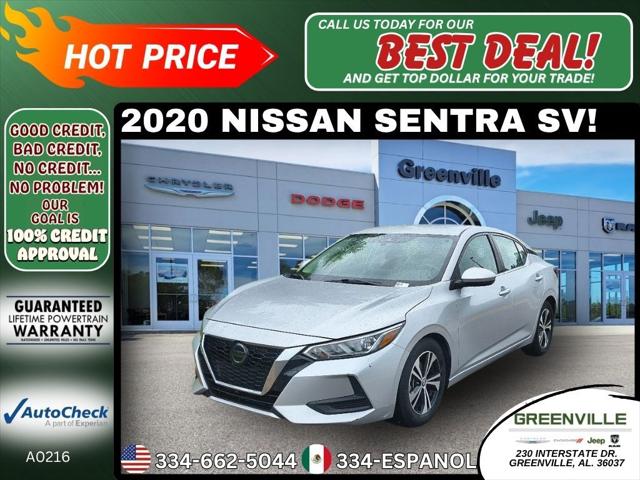 2020 Nissan Sentra SV Xtronic CVT