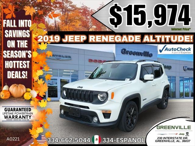 2019 Jeep Renegade Altitude FWD