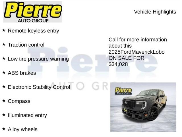 2025 Ford Maverick Lobo Standard