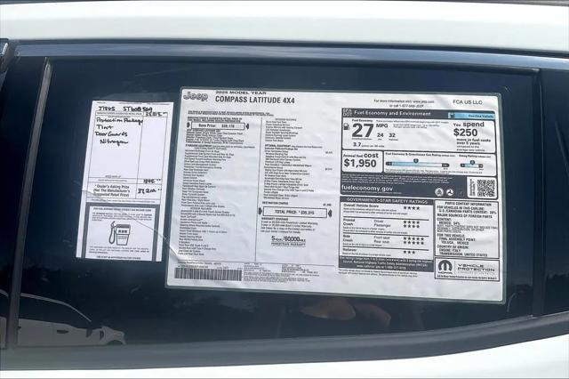 2025 Jeep Compass Latitude 4x4