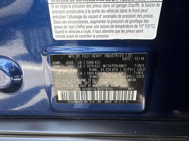 2011 Subaru Outback 2.5i Premium