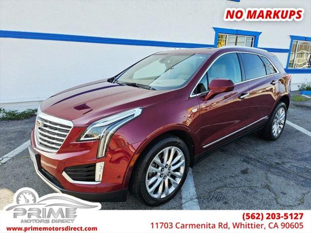 2017 Cadillac XT5 Platinum for sale in Whittier, CA