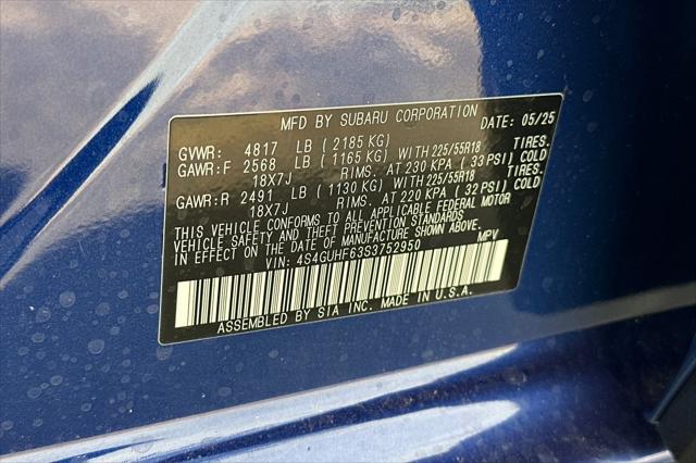 2025 Subaru Crosstrek Sport