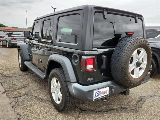 2020 Jeep Wrangler Unlimited Sport S 4X4