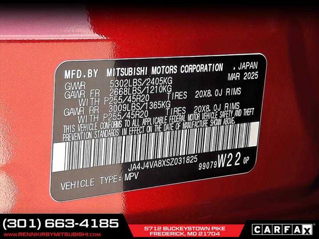 2025 Mitsubishi Outlander SE 2.5 S-AWC