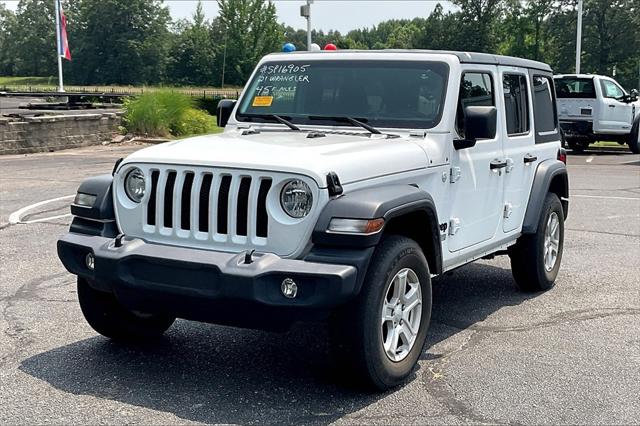 Used 2021 Jeep Wrangler Unlimited Sport S with VIN 1C4HJXDG8MW773107 for sale in Olive Branch, MS