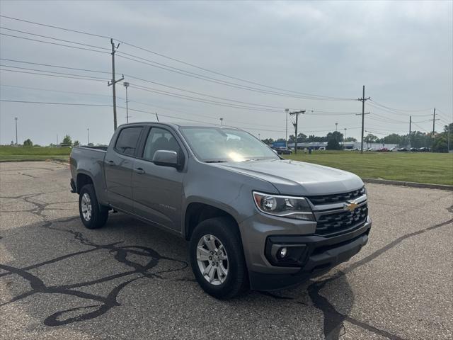 Used 2022 Chevrolet Colorado LT with VIN 1GCGTCEN2N1255942 for sale in Waterford, MI