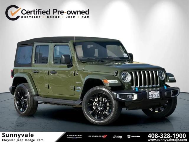 2022 Jeep Wrangler 4xe Unlimited Sahara 4x4 for sale in Sunnyvale, CA