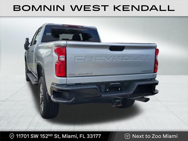 2021 Chevrolet Silverado 2500HD 4WD Crew Cab Standard Bed Custom 2021 Chevrolet Silverado 2500HD 4WD Crew Cab Standard Bed Custom