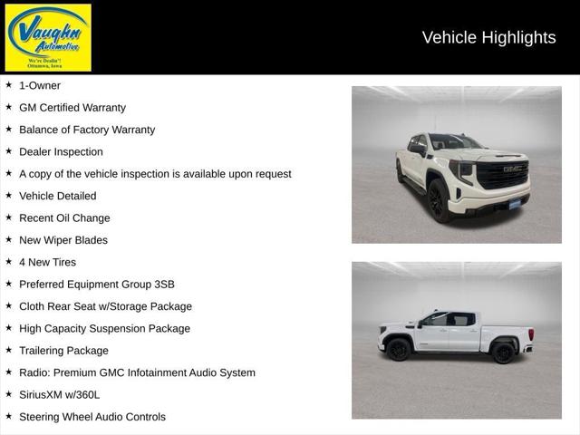 2022 GMC Sierra 1500 4WD Crew Cab Short Box Elevation with 3SB