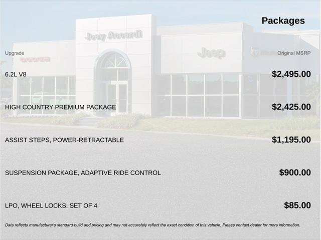 2022 Chevrolet Silverado 1500 4WD Crew Cab Short Bed High Country