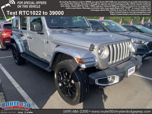 2021 Jeep Wrangler 4xe Unlimited Sahara 4x4