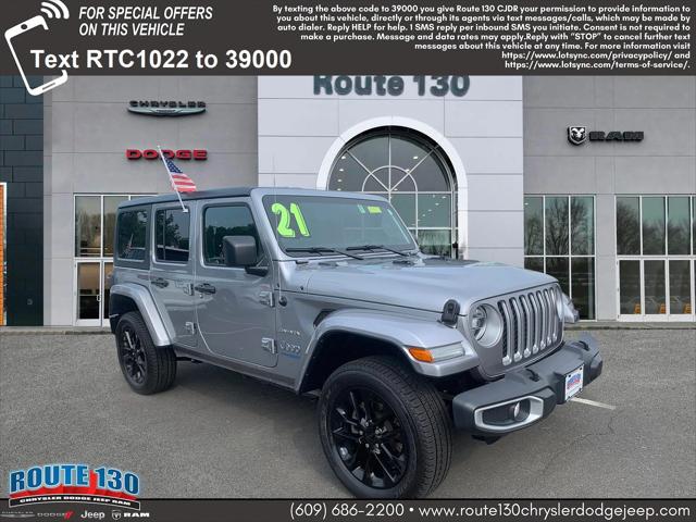 2021 Jeep Wrangler 4xe Unlimited Sahara 4x4