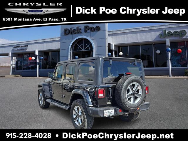 2019 Jeep Wrangler Unlimited Sahara 4x4
