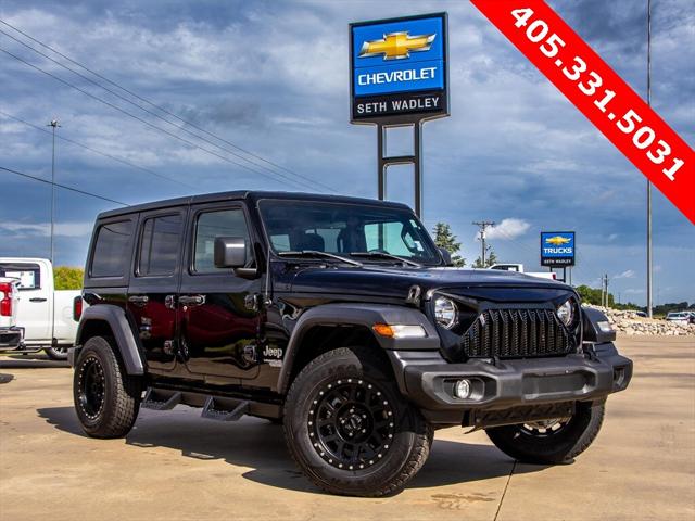 2018 Jeep Wrangler Unlimited Sport S 4x4