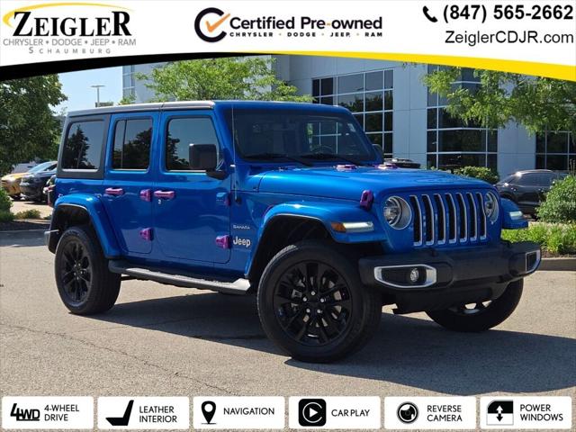 2021 Jeep Wrangler 4xe Unlimited Sahara 4x4