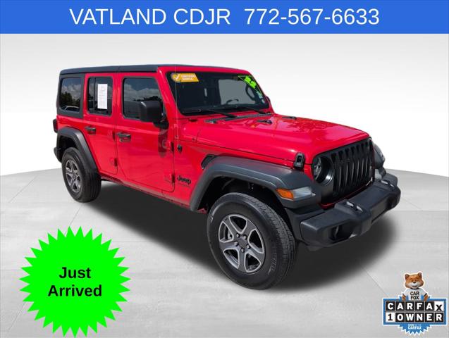 2022 Jeep Wrangler Unlimited Sport S 4x4