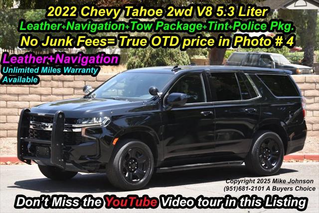 2022 Chevrolet Tahoe 2WD Commercial Fleet for sale in Riverside, CA