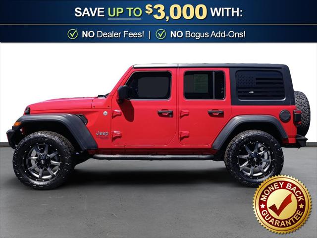 Used 2019 Jeep Wrangler Unlimited Sport S 4x4 For Sale in Muscle Shoals, AL