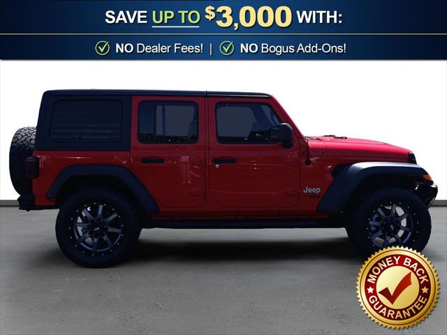 Used 2019 Jeep Wrangler Unlimited Sport S 4x4 For Sale in Muscle Shoals, AL