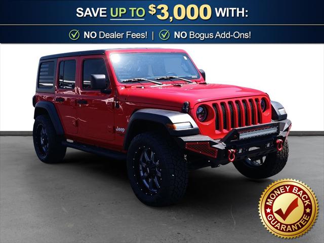 Used 2019 Jeep Wrangler Unlimited Sport S 4x4 For Sale in Muscle Shoals, AL