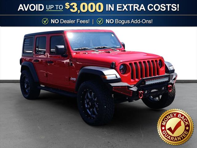 Used 2019 Jeep Wrangler Unlimited Sport S 4x4 For Sale in Muscle Shoals, AL