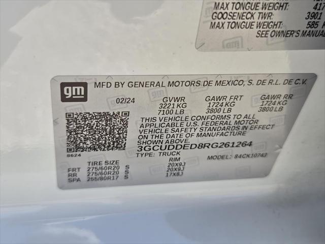 2024 Chevrolet Silverado 1500 4WD Crew Cab Standard Bed LT