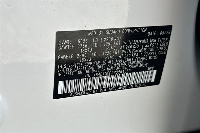 2025 Subaru Outback Touring XT