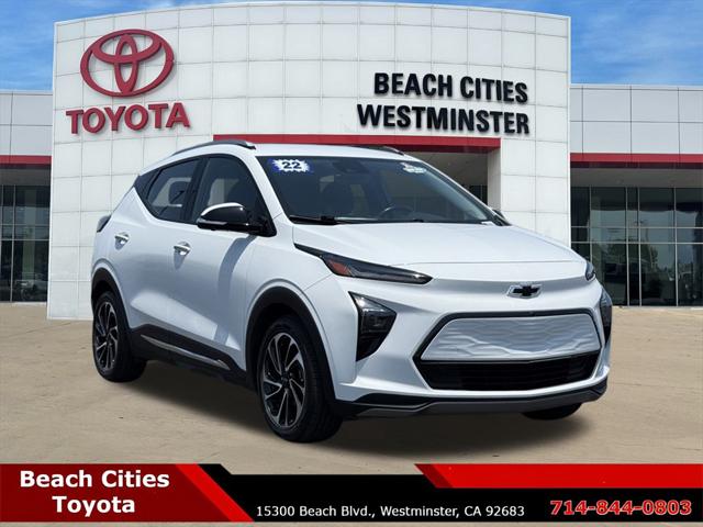 Used 2022 Chevrolet Bolt EUV Premier with VIN 1G1FZ6S08N4127944 for sale in Westminster, CA