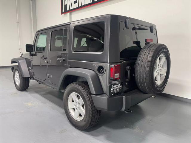 2018 Jeep Wrangler JK Unlimited Sport S 4x4