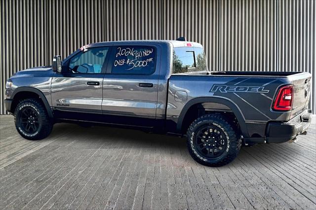 2026 RAM Ram 1500 RAM 1500 REBEL CREW CAB 4X4 57 BOX
