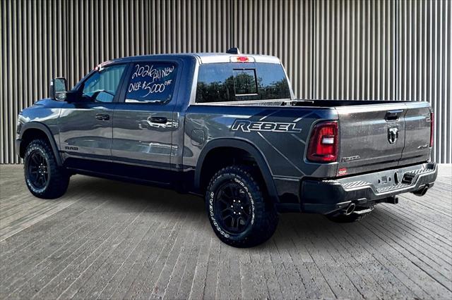2026 RAM Ram 1500 RAM 1500 REBEL CREW CAB 4X4 57 BOX