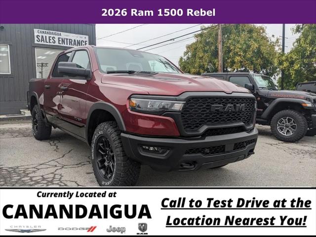 2026 RAM Ram 1500 RAM 1500 REBEL CREW CAB 4X4 57 BOX